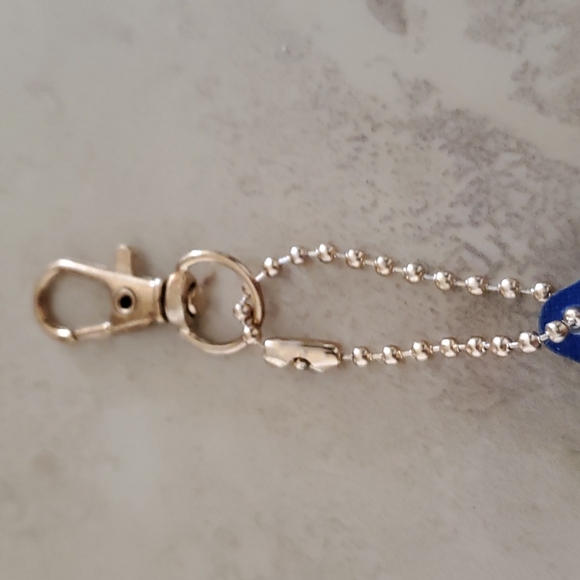 Jeweled Skull Keychain/Bag Charm nwot - Picture 3 of 4